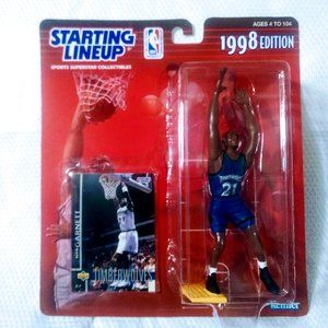 Kevin Garnett 1998 Starting Lineup NBA Minnesota Timberwolves Basketball SLU